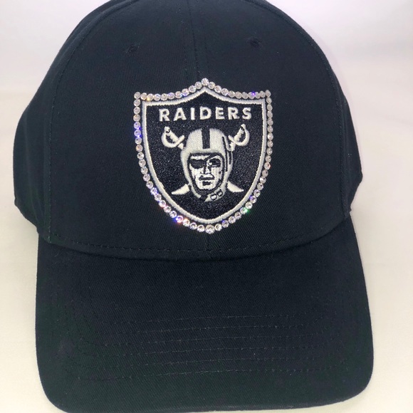 ?Raiders Custom Blinged Out Hat